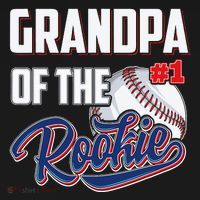 Baseball Grandpa of Rookie 1 Years old Team 1st Birthday Women's Tank Top thumb 5