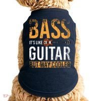 Bass Guitar Player Bassist Gift Bass Guitar Doggie Tank thumb 0