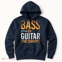 Bass Guitar Player Bassist Gift Bass Guitar Hoodie thumb 0