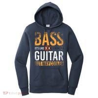 Bass Guitar Player Bassist Gift Bass Guitar Women's Hoodie thumb 0