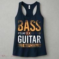 Bass Guitar Player Bassist Gift Bass Guitar Women's Tank Top thumb 3