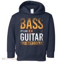 Bass Guitar Player Bassist Gift Bass Guitar Toddler Hoodie thumb 0