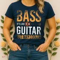 Bass Guitar Player Bassist Gift Bass Guitar Women's T-Shirt thumb 2