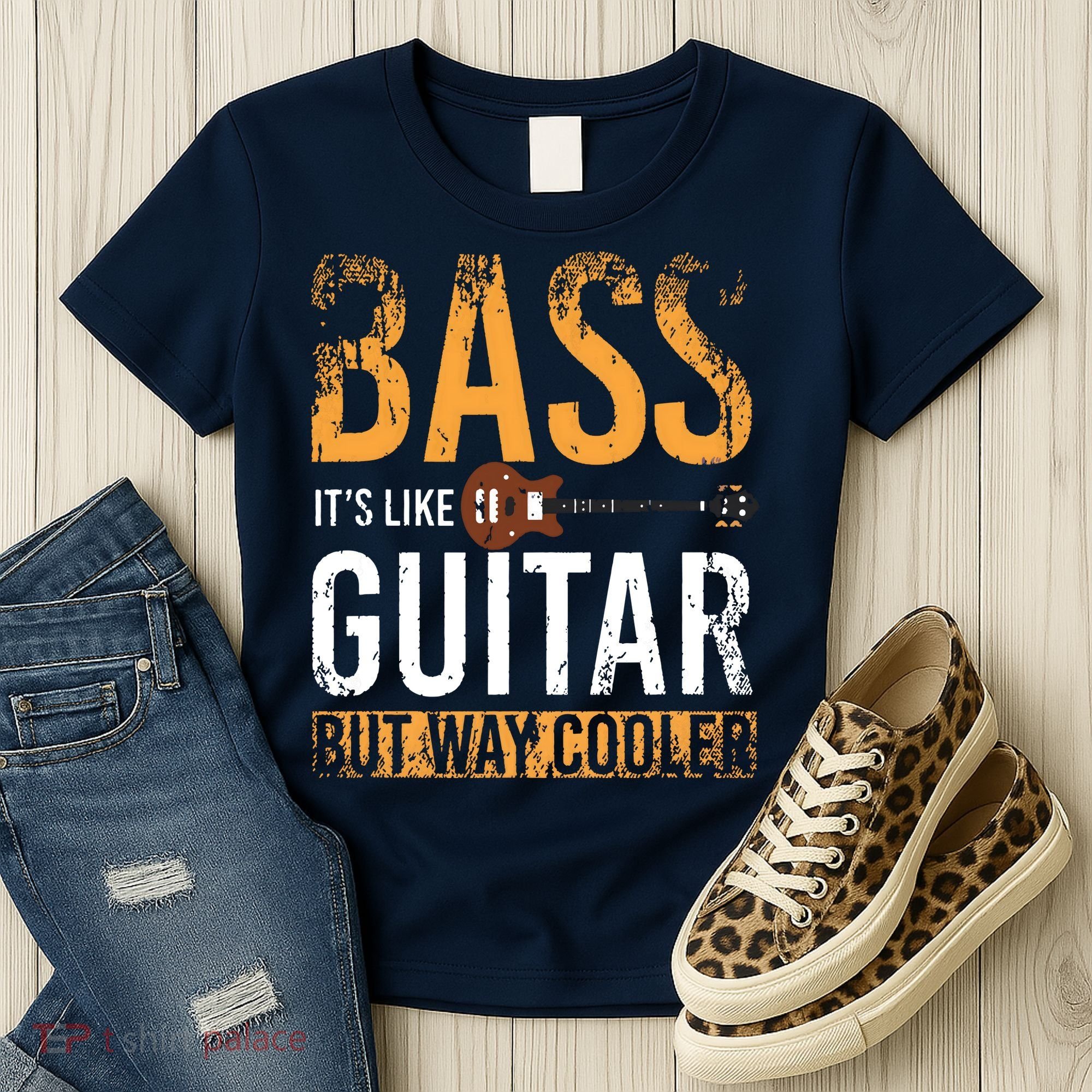 Bass Guitar Player Bassist Gift Bass Guitar Women's T-Shirt