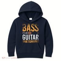 Bass Guitar Player Bassist Gift Bass Guitar Kids Hoodie thumb 0