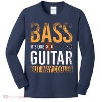 Bass Guitar Player Bassist Gift Bass Guitar Kids Long Sleeve Shirt thumb 0