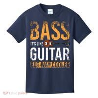 Bass Guitar Player Bassist Gift Bass Guitar Kids T-Shirt thumb 0
