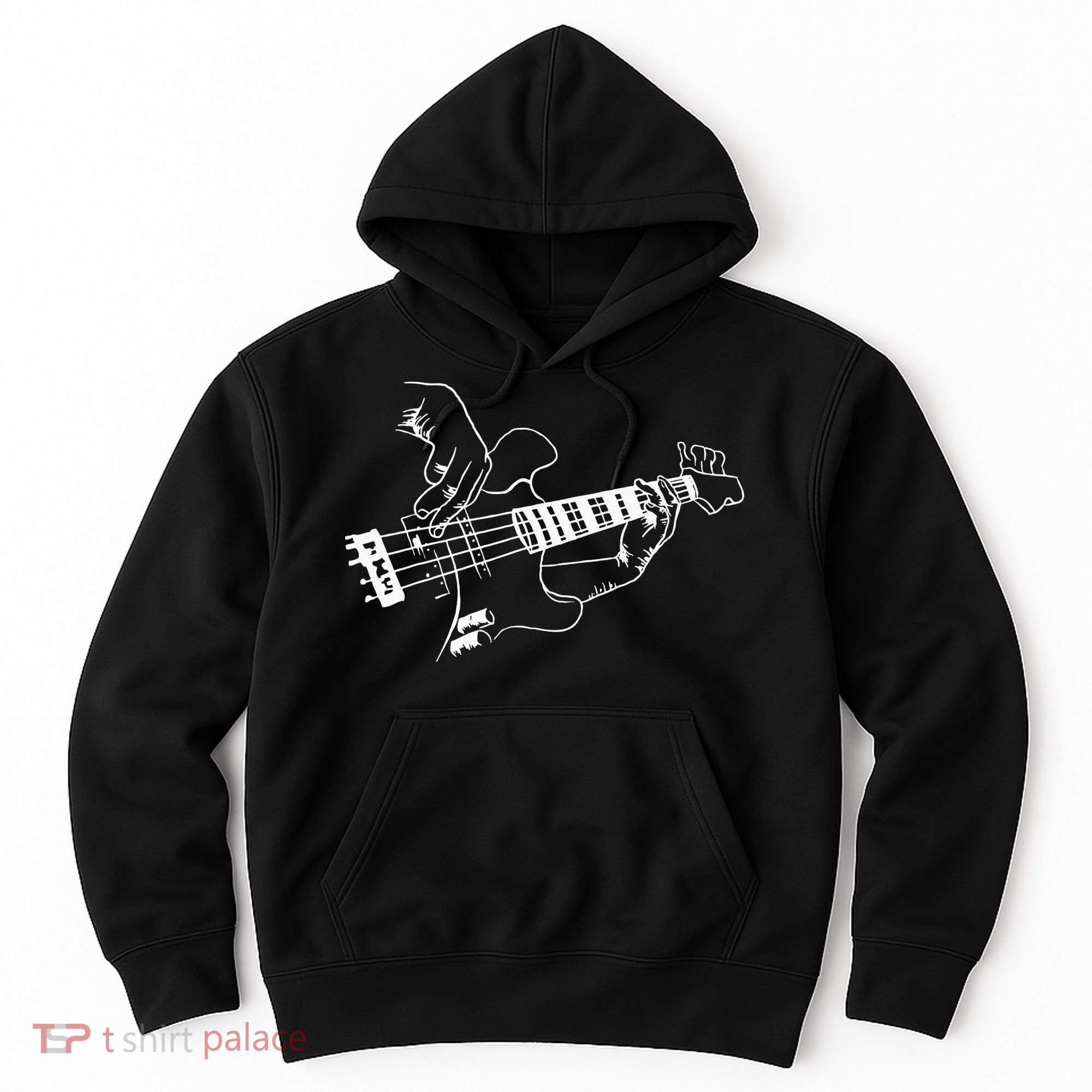 Bass Guitar Player Music Guitarist Musician Rock Cool Gift Hoodie
