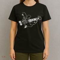 Bass Guitar Player Music Guitarist Musician Rock Cool Gift T-Shirt thumb 4