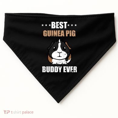 Best Guinea Pig Buddy Ever USA-Made Doggie Bandana