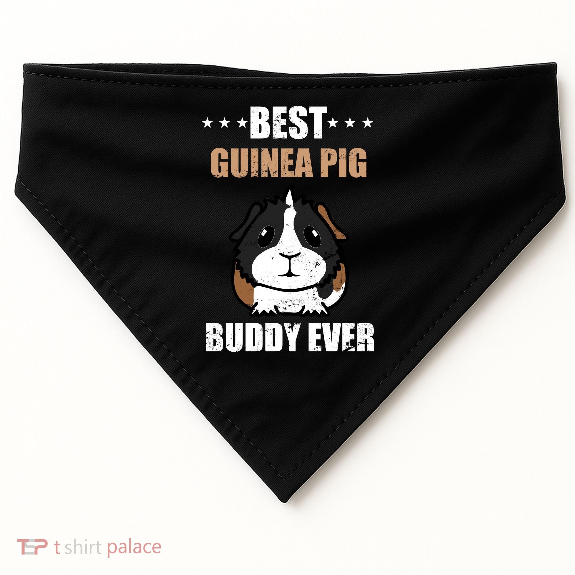 Best Guinea Pig Buddy Ever USA-Made Doggie Bandana