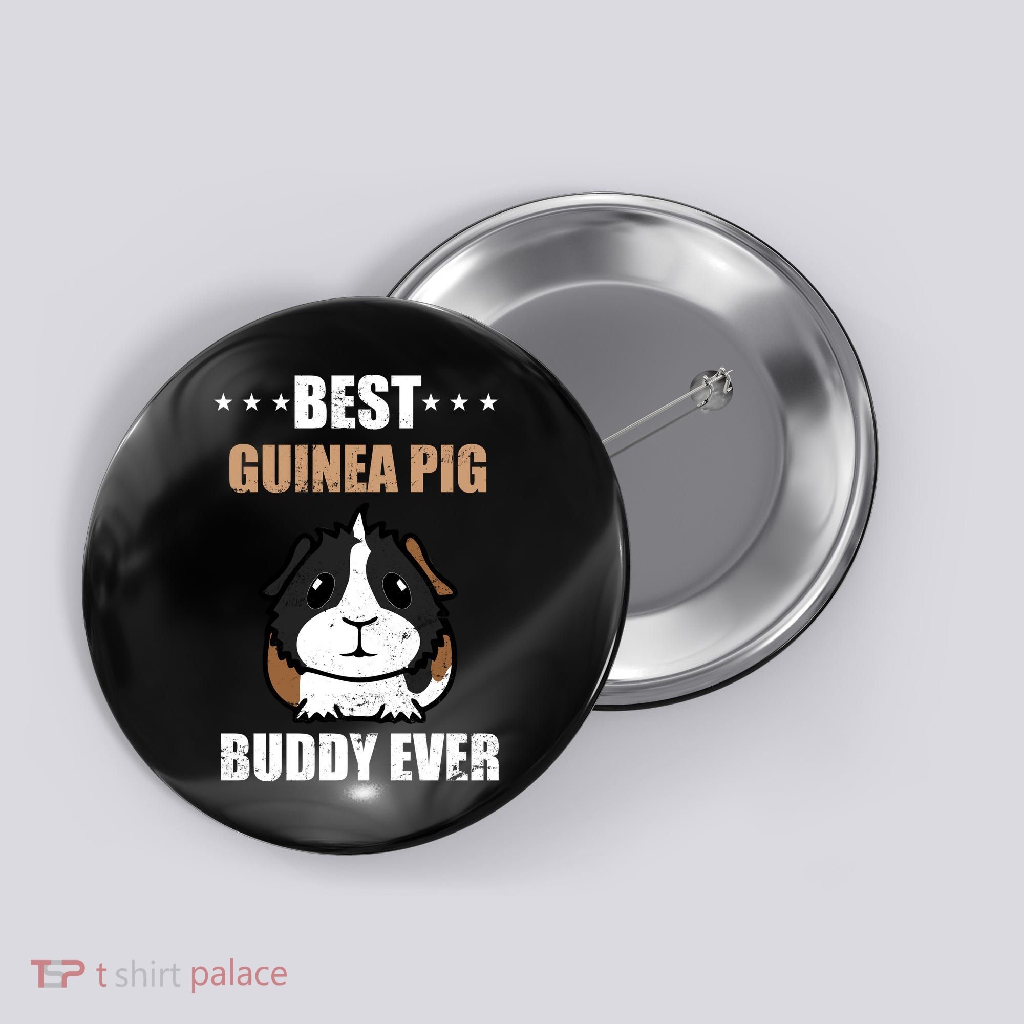 Best Guinea Pig Buddy Ever Button