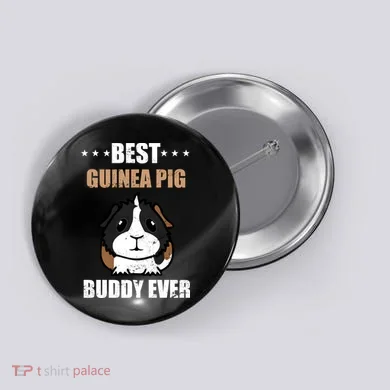 Best Guinea Pig Buddy Ever Button