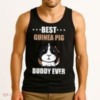 Best Guinea Pig Buddy Ever Tank Top thumb 3