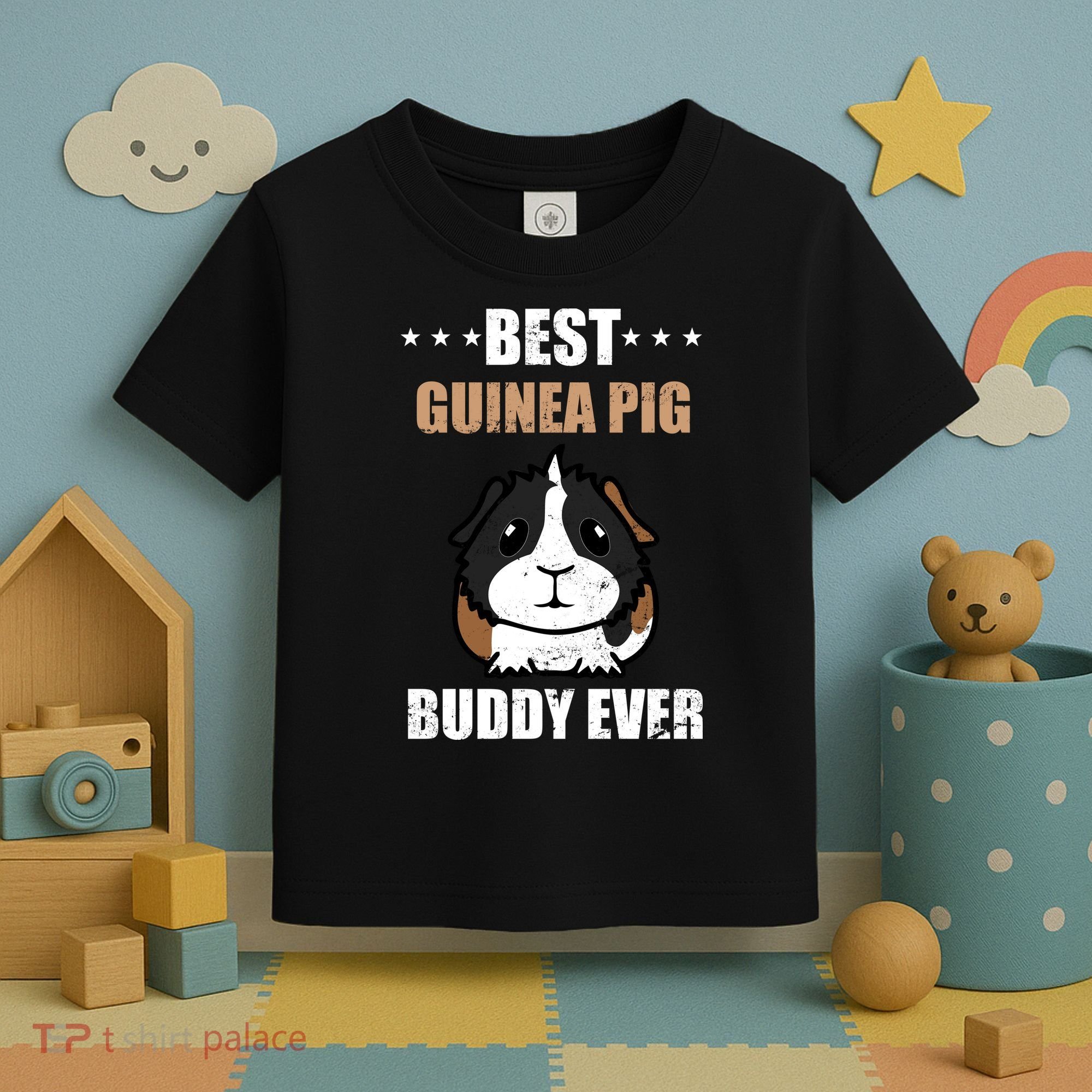 Best Guinea Pig Buddy Ever Toddler T-Shirt