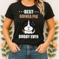 Best Guinea Pig Buddy Ever Women's T-Shirt thumb 2
