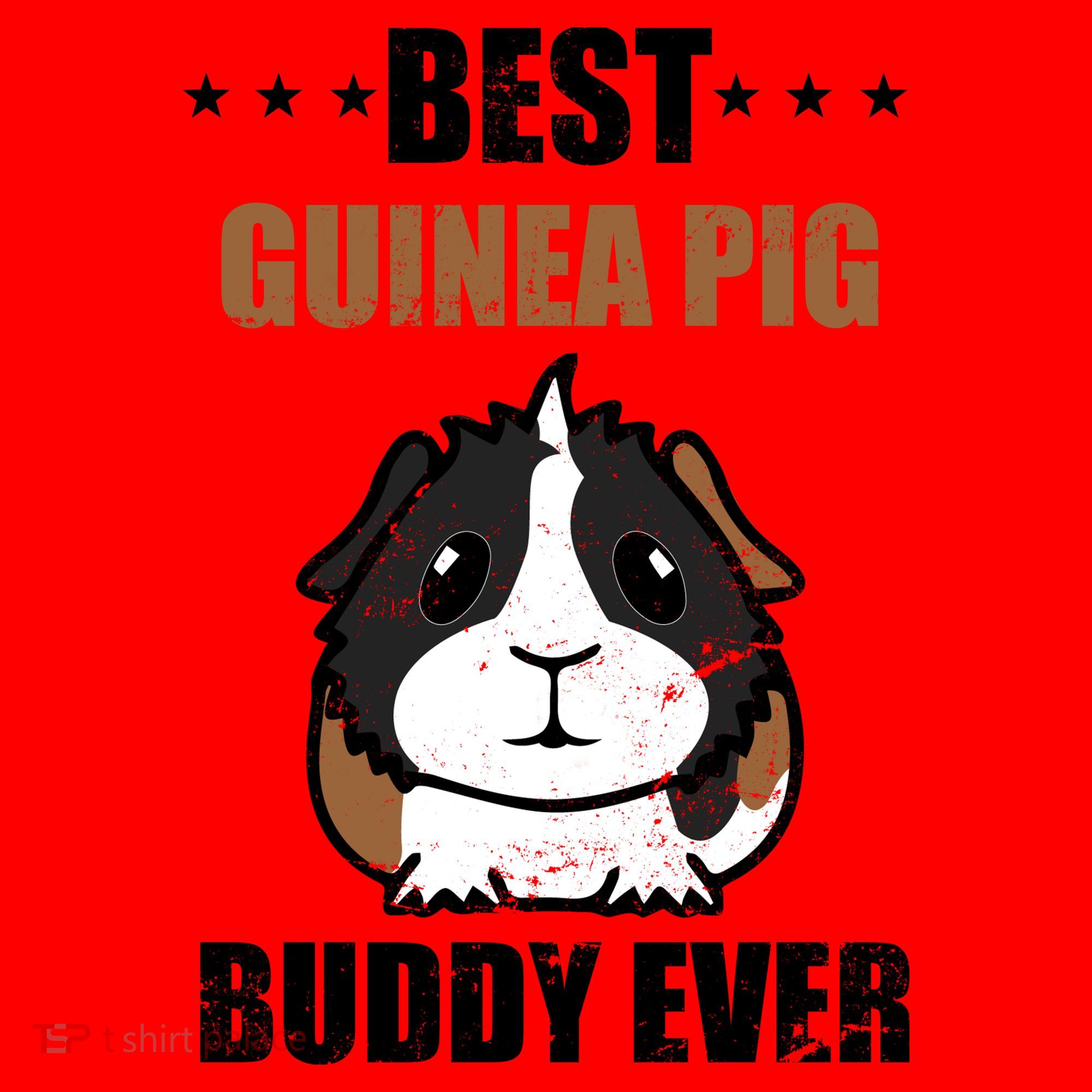 Best Guinea Pig Buddy Ever Santa Hat