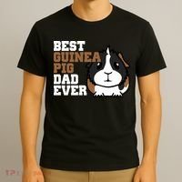 Best Guinea Pig Dad Ever T-Shirt thumb 3