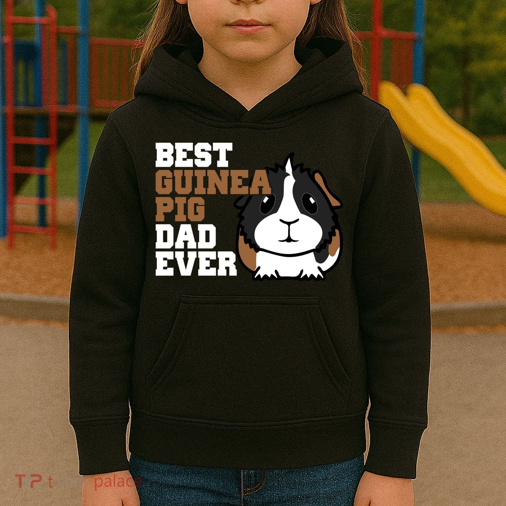 Best Guinea Pig Dad Ever Kids Hoodie