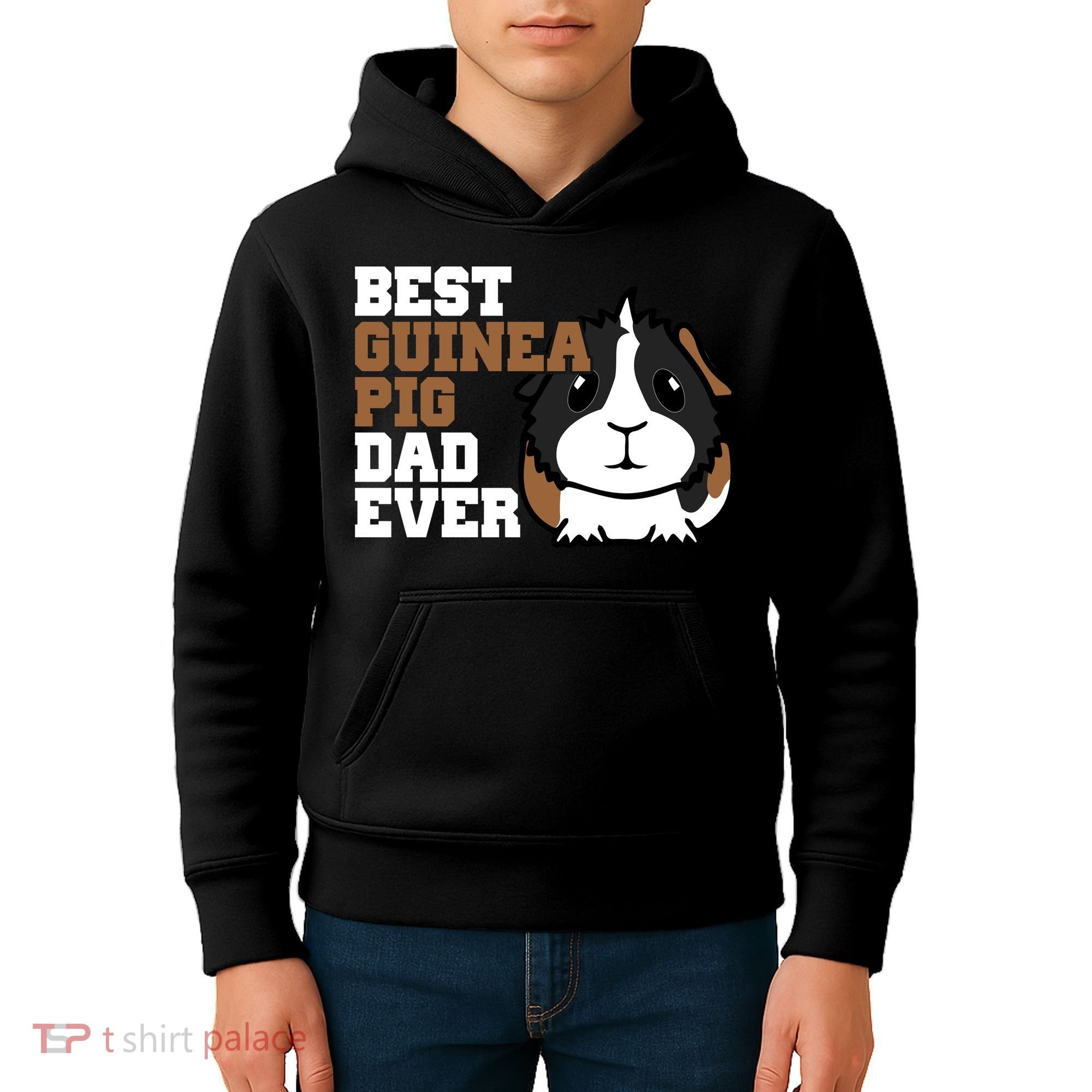 Best Guinea Pig Dad Ever Kids Hoodie