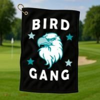 Bird Gang Philadelphia Pride Golf Towel thumb 1