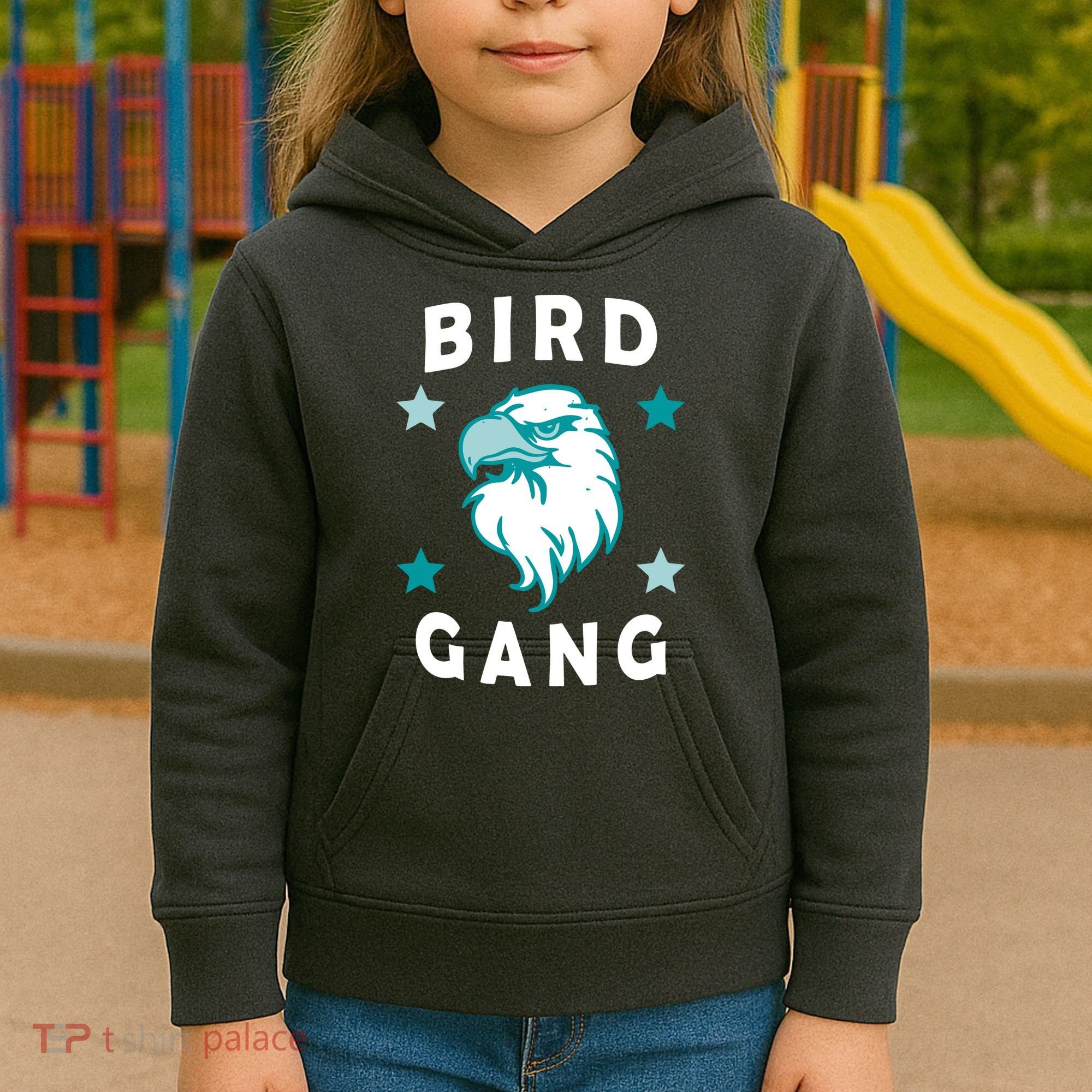 Bird Gang Philadelphia Pride Kids Hoodie