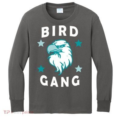 Bird Gang Philadelphia Pride Kids Long Sleeve Shirt