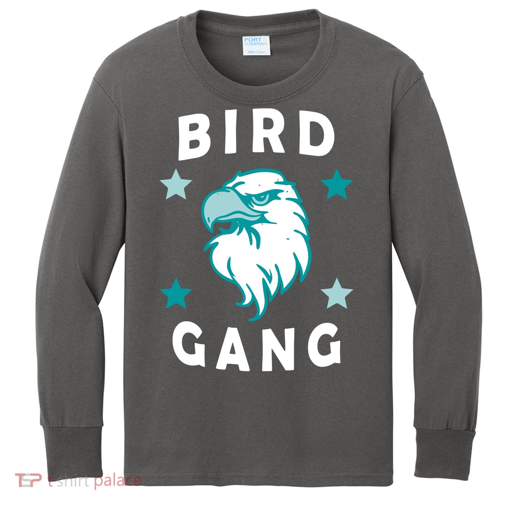 Bird Gang Philadelphia Pride Kids Long Sleeve Shirt