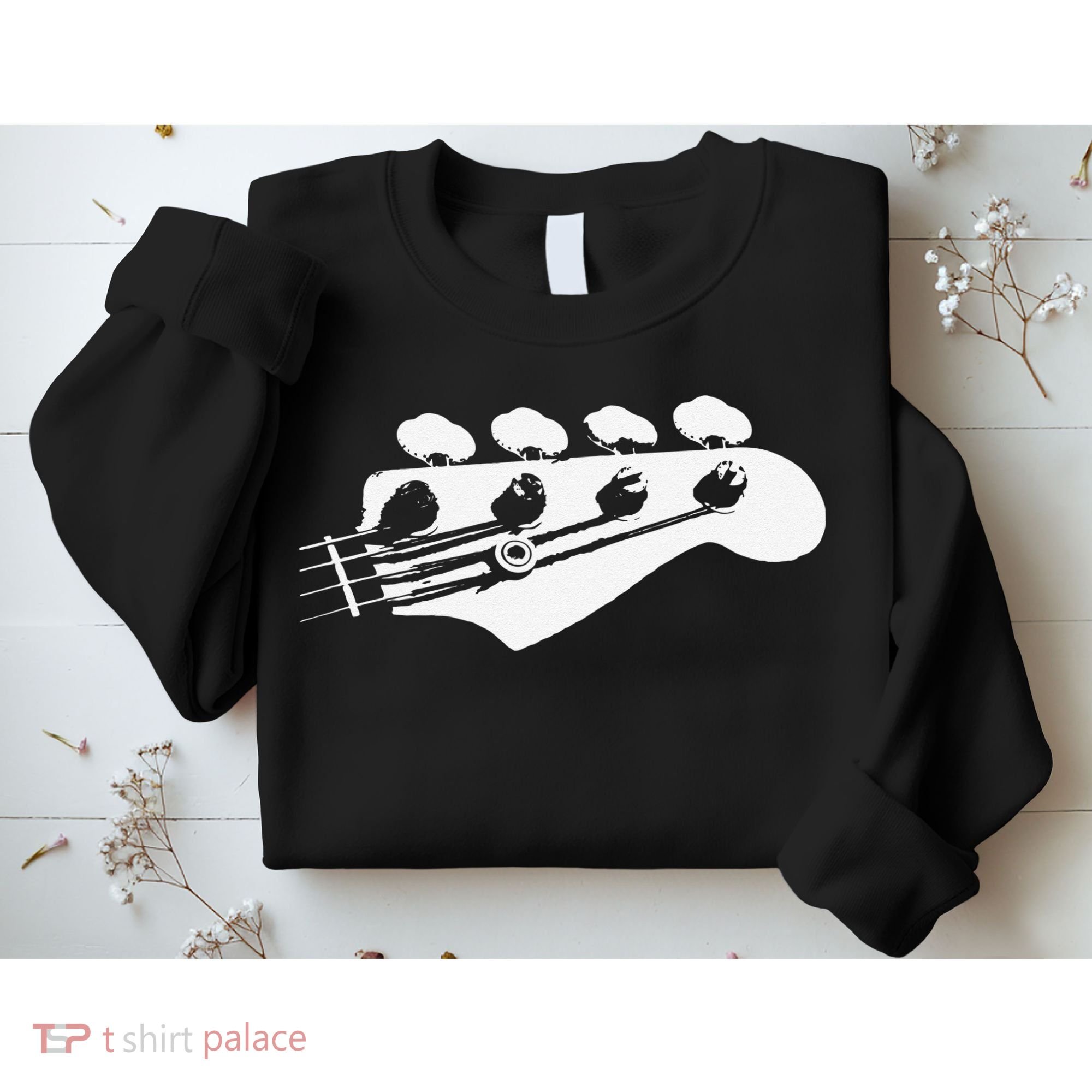 Bass Guitar Player Bassist Guitarist Musician Music Sweatshirt
