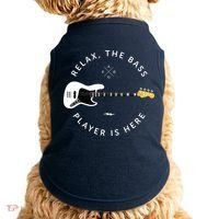 Bass Guitar Player Relax The Bass Player Is Here Doggie Tank thumb 0