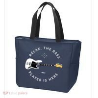 Bass Guitar Player Relax The Bass Player Is Here Tote Bag thumb 3