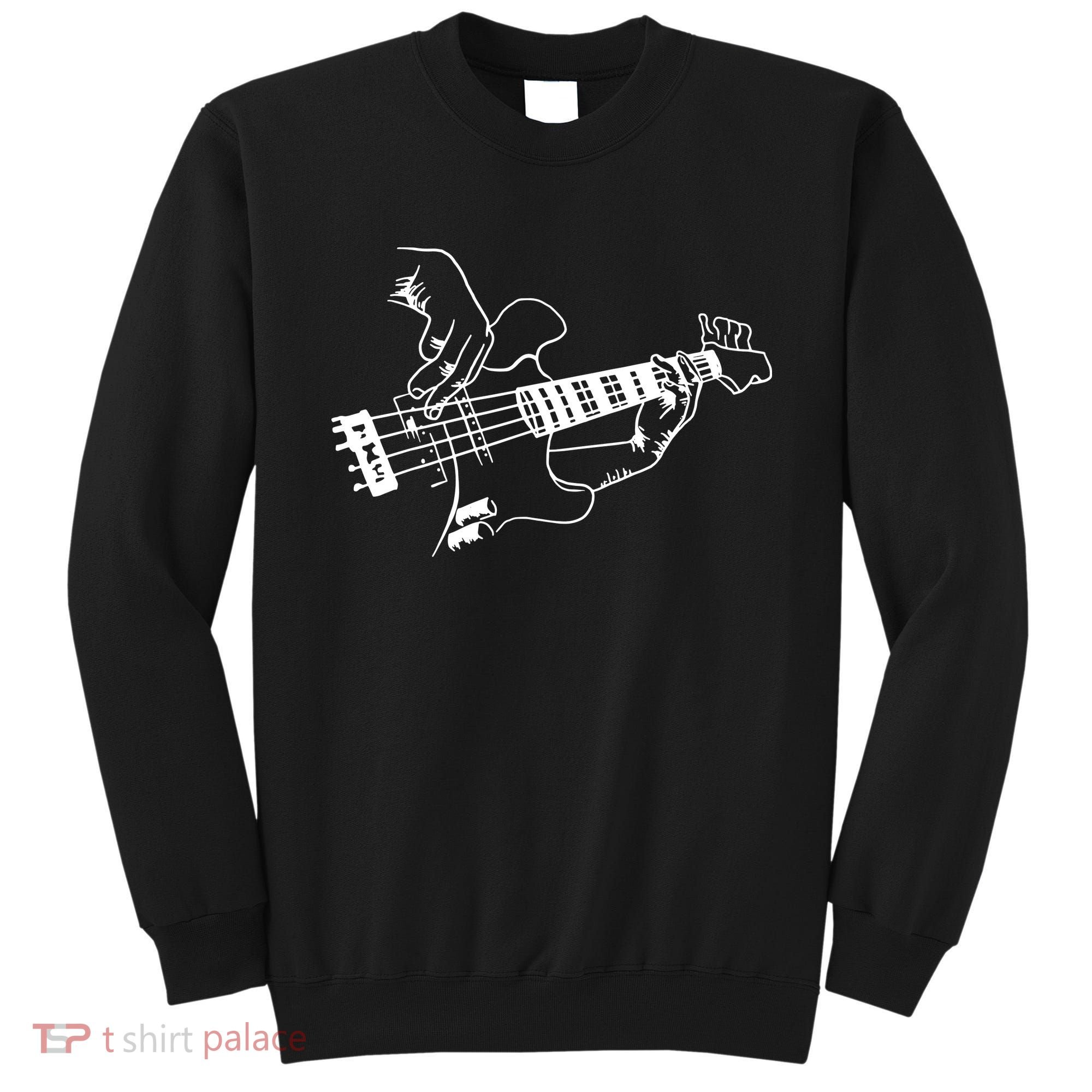 Bass Guitar Player Music Guitarist Musician Sweatshirt