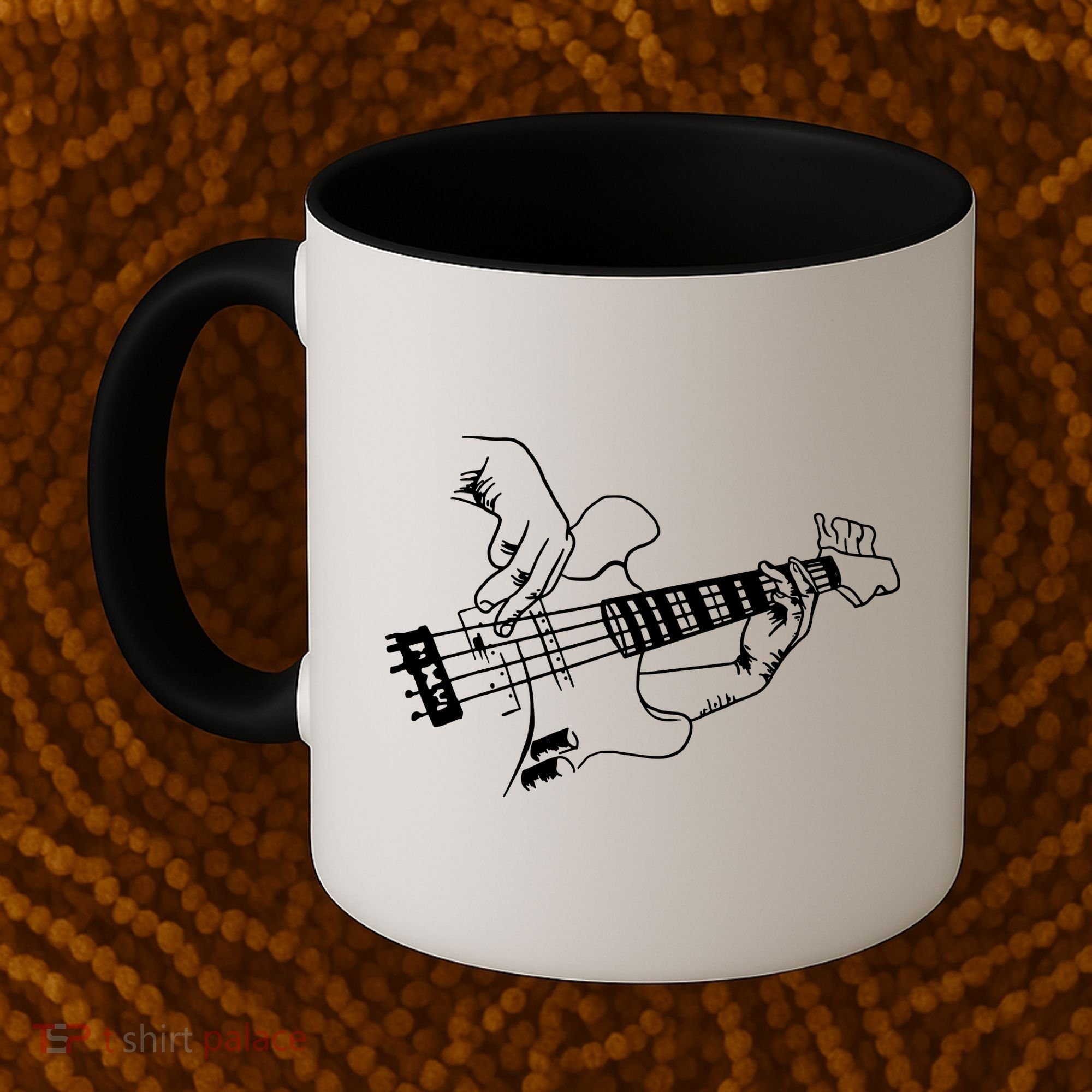 Bass Guitar Player Music Guitarist Musician Coffee Mug