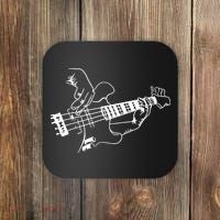 Bass Guitar Player Music Guitarist Musician Coaster thumb 0