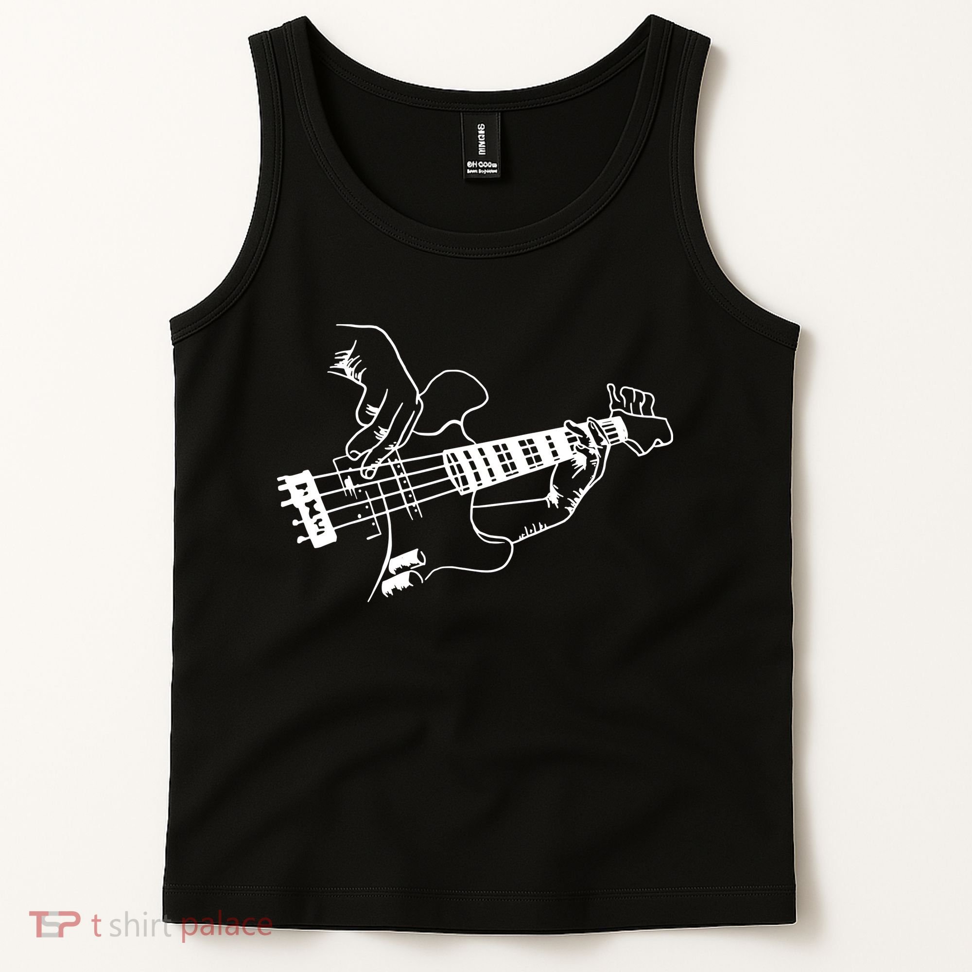 Bass Guitar Player Music Guitarist Musician Tank Top