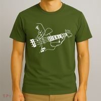Bass Guitar Player Music Guitarist Musician T-Shirt thumb 3