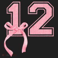 Birthday Girl P.Ink Coquette Bow 12 Year Old Aesthetic Girly Gift Beanie thumb 2