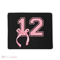 Birthday Girl P.Ink Coquette Bow 12 Year Old Aesthetic Girly Gift Mousepad thumb 0