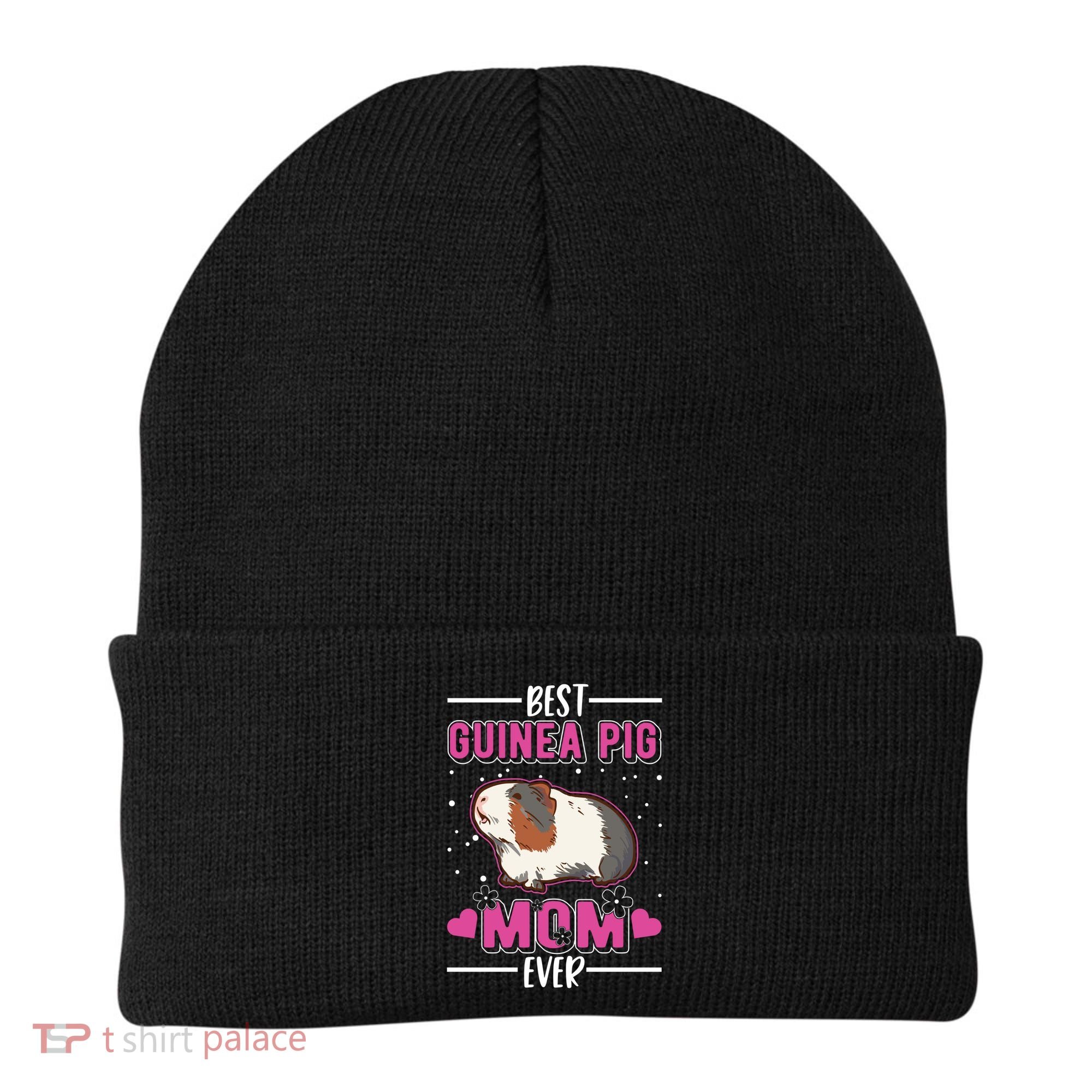 Best Guinea Pig Mom Ever Funny Gift Beanie