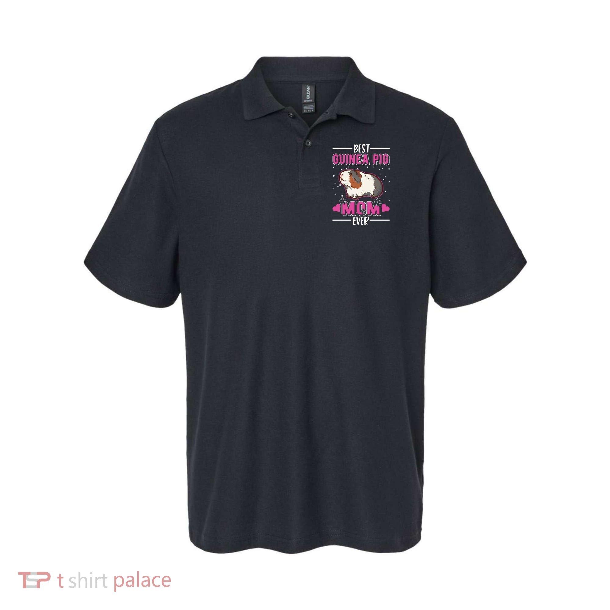 Best Guinea Pig Mom Ever Funny Gift Polo