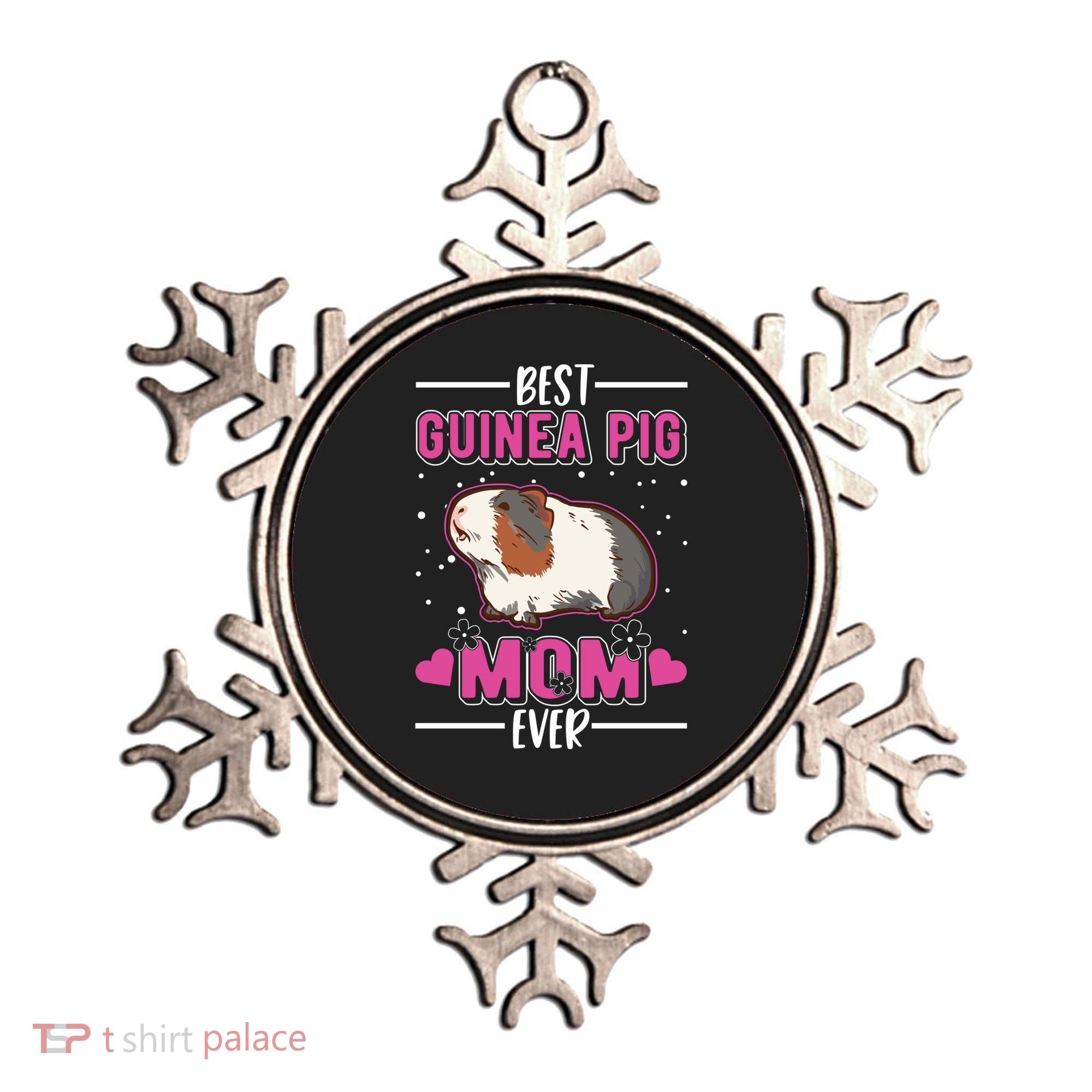 Best Guinea Pig Mom Ever Funny Gift Ornament