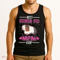 Best Guinea Pig Mom Ever Funny Gift Tank Top thumb 3