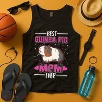 Best Guinea Pig Mom Ever Funny Gift Tank Top thumb 4