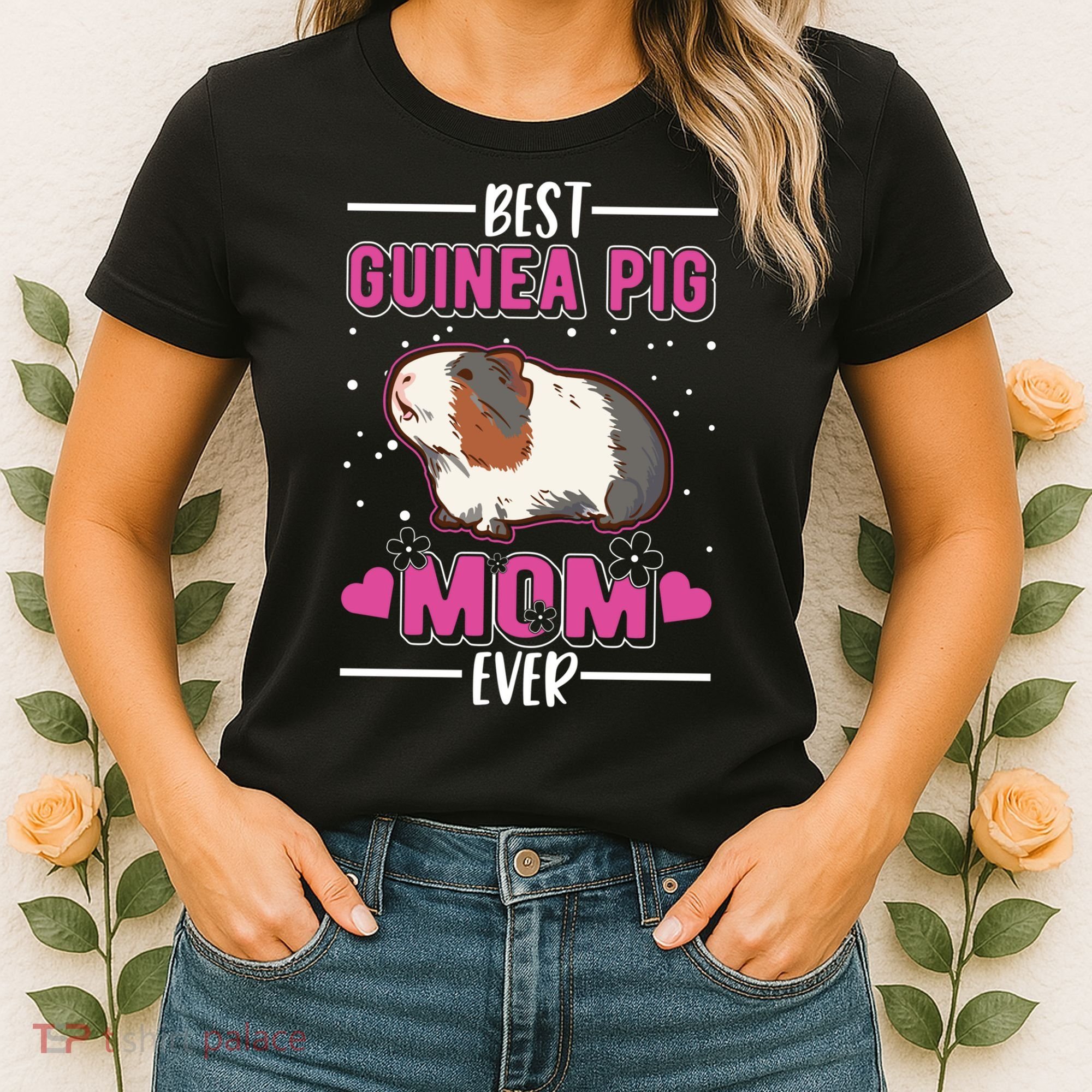 Best Guinea Pig Mom Ever Funny Gift Women's T-Shirt