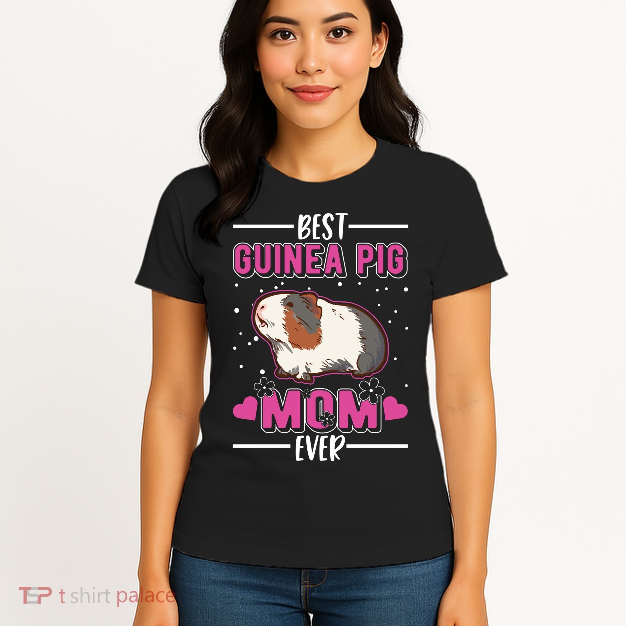 Best Guinea Pig Mom Ever Funny Gift Women's T-Shirt