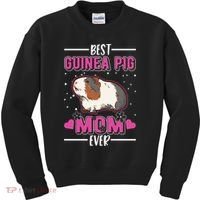 Best Guinea Pig Mom Ever Funny Gift Kids Sweatshirt thumb 0