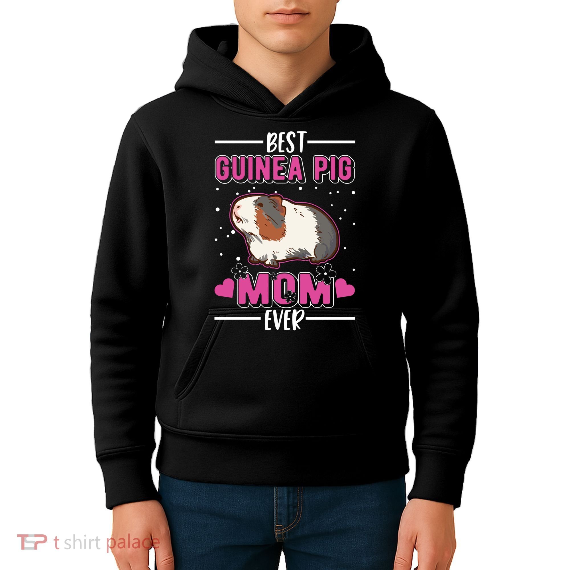 Best Guinea Pig Mom Ever Funny Gift Kids Hoodie