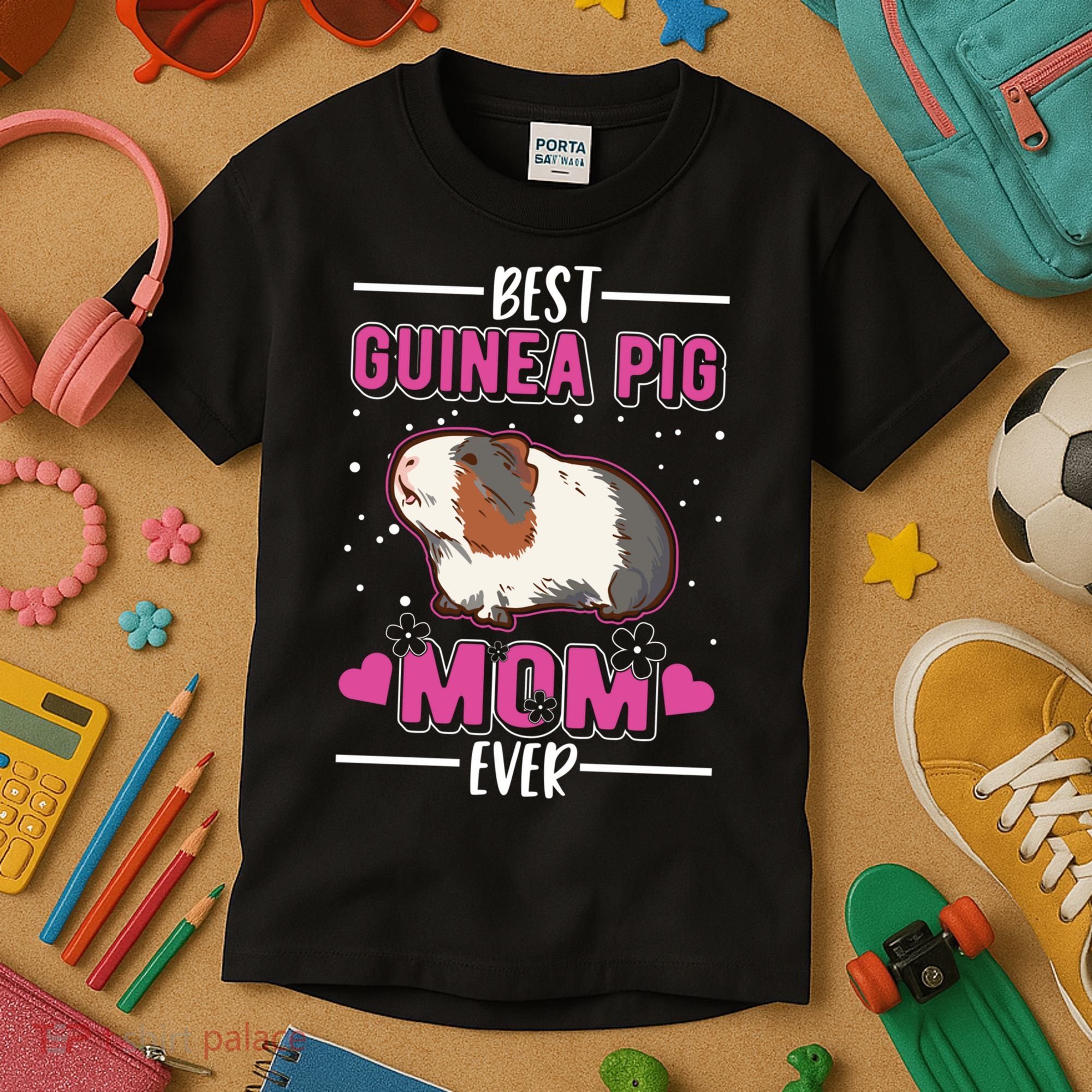 Best Guinea Pig Mom Ever Funny Gift Kids T-Shirt