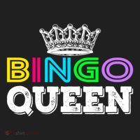 Bingo Gift Queen Funny Bingo Queen Funny Gift Moms Gift Golf Towel thumb 3