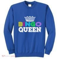 Bingo Gift Queen Funny Bingo Queen Funny Gift Moms Gift Sweatshirt thumb 0